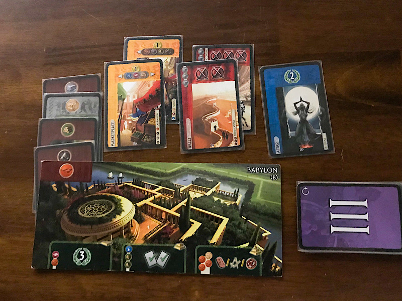 7 Wonders Game Board